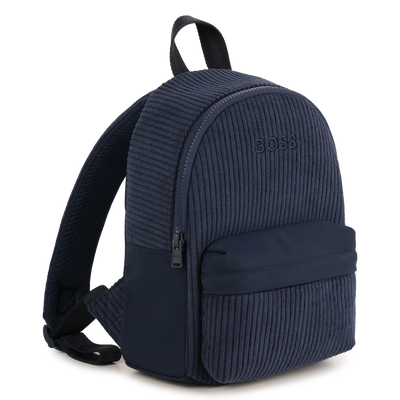 Mochila de veludo cotelê BOSS BOY