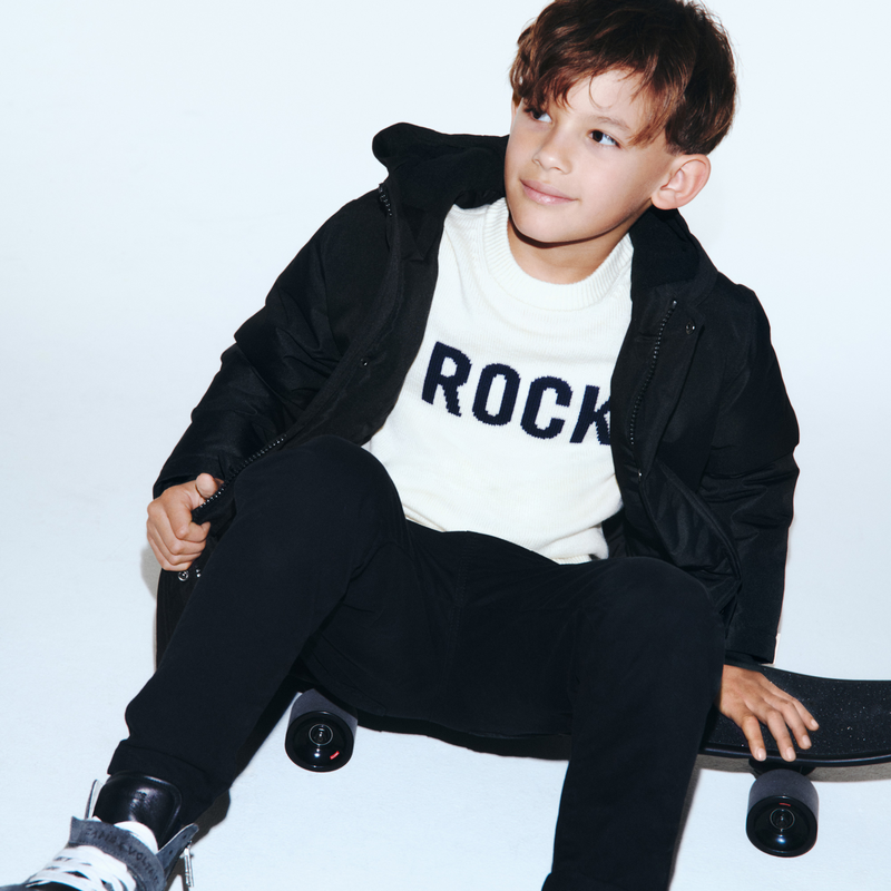 Parca impermeável com capuz ZADIG & VOLTAIRE 
                    BOY