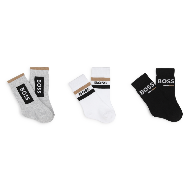 Socks (Pack Of 3) BOSS 
                    BOY