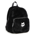 Mochila pequena feita de l&atilde; fofa KARL LAGERFELD KIDS 
                    GIRL
