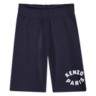 Bermudas em molet&atilde;o de algod&atilde;o KENZO KIDS 
                    UNISEX