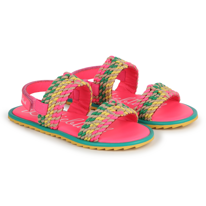 Sandálias com velcro BILLIEBLUSH 
                    GIRL