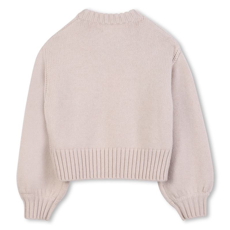 Camisola de malha com decote redondo CHLOE 
                    GIRL