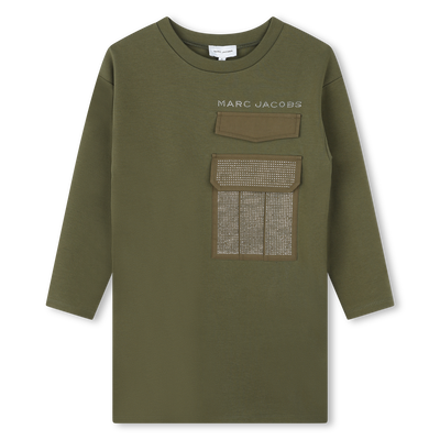 Vestido de manga comprida MARC JACOBS GIRL