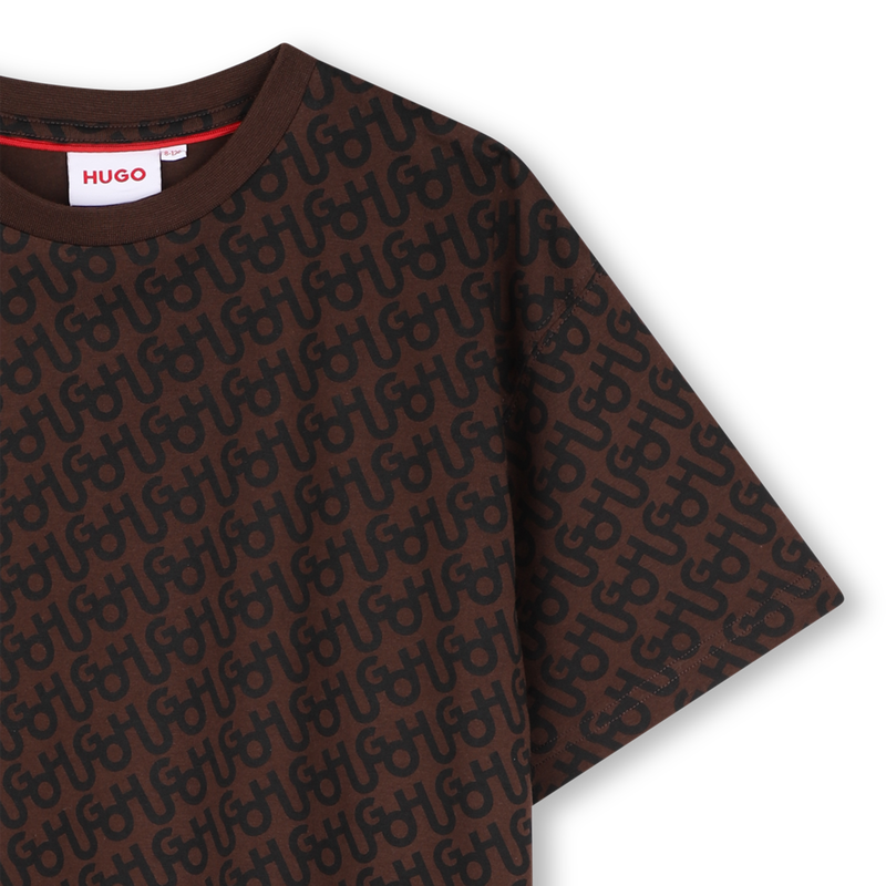Camiseta de mangas curtas HUGO 
                        BOY