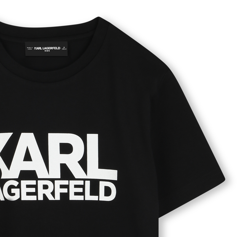 T-shirt de manga curta KARL LAGERFELD KIDS 
                        BOY