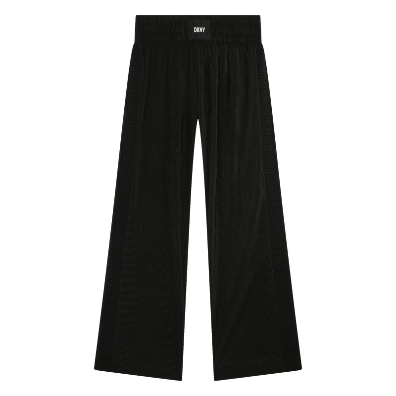 Calças plissadas DKNY 
                    GIRL