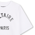 Camiseta de mangas curtas ZADIG & VOLTAIRE 
                    MENINA