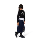 Moletom com gola redonda HUGO 
                    GIRL