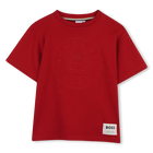 Camiseta de mangas curtas, VERMELHO CEREJA, hi-res