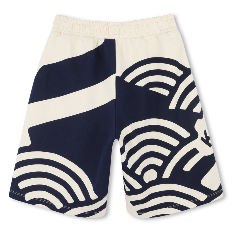 Bermuda shorts with prints KENZO KIDS 
                    BOY