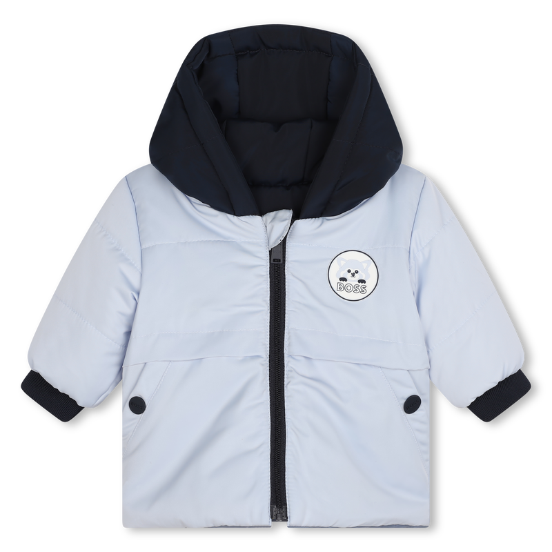 Reversible Hooded Jacket BOSS 
                    BOY