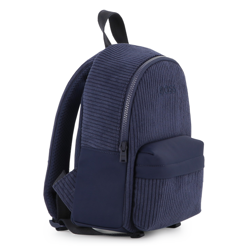 Mochila de veludo cotelê BOSS 
                    BOY
