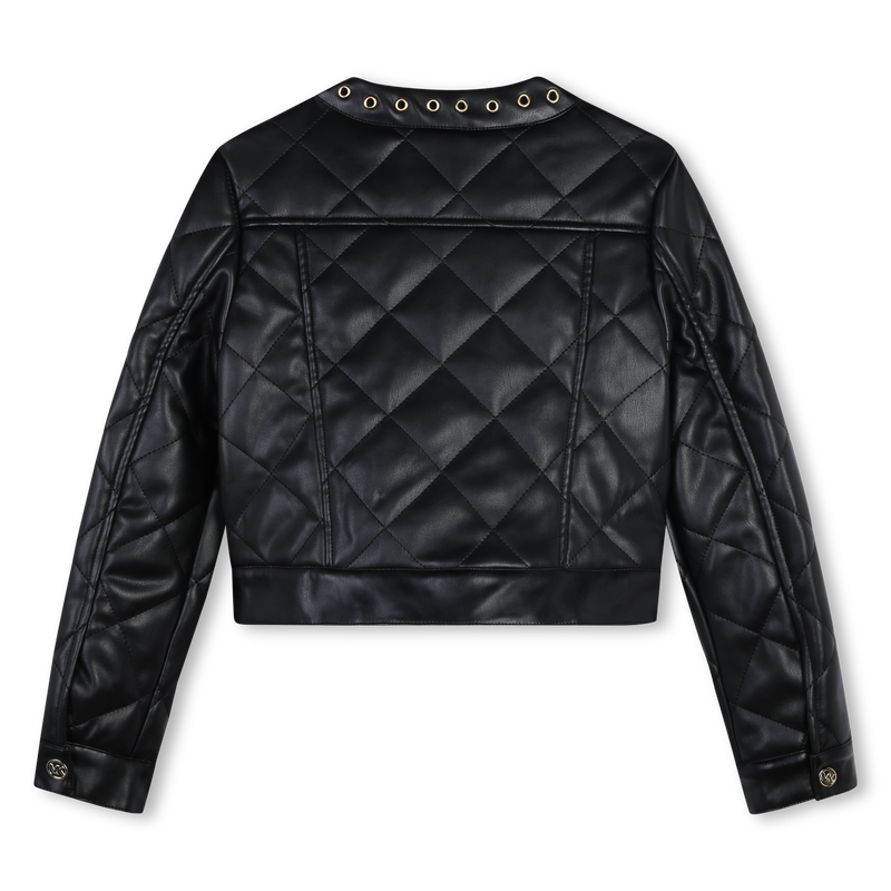 Eyelet Quilted Jacket MICHAEL KORS 
                    GIRL