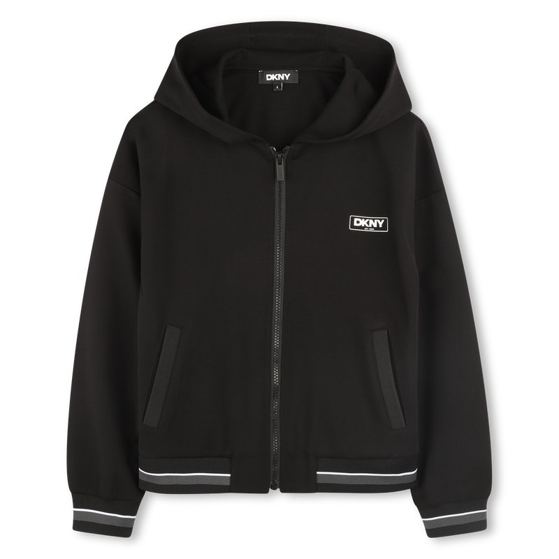 Cardigan com capuz DKNY 
                    UNISEX