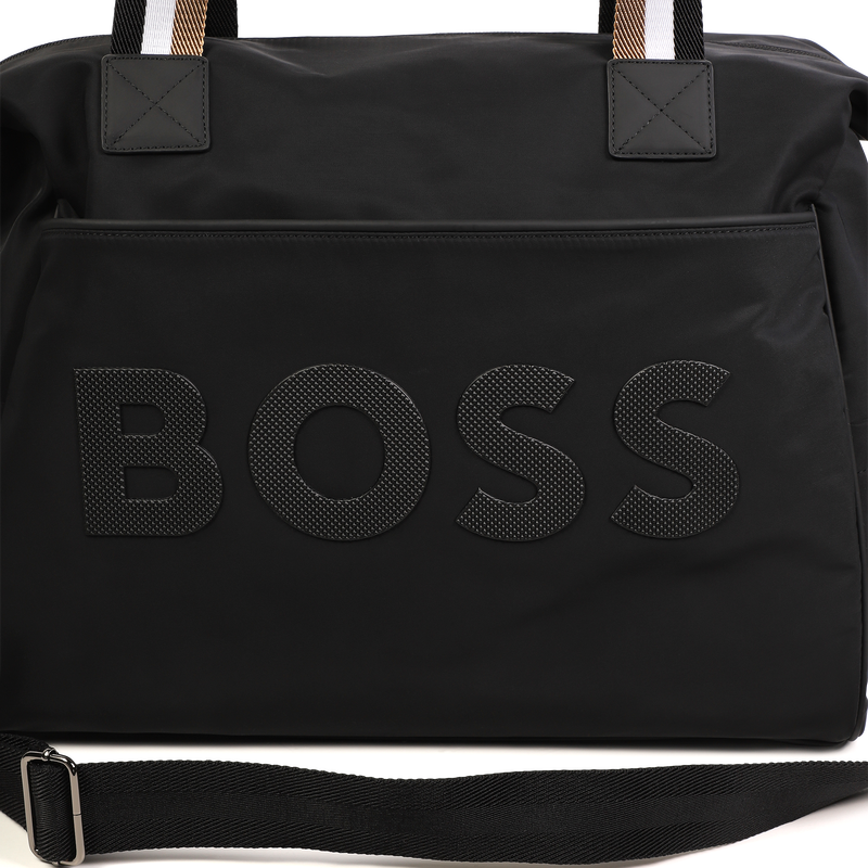 Saco muda-fraldas com fecho BOSS 
                        UNISEX