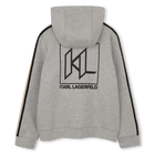 Capuz zip-up KARL LAGERFELD KIDS 
                    BOY
