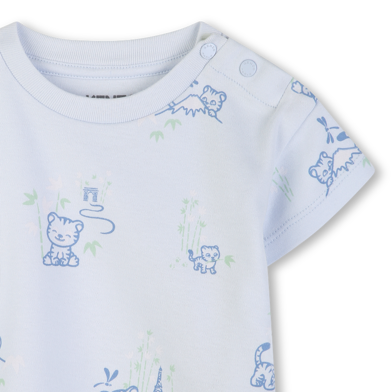 CONJUNTO DE T-SHIRTS E CAL&Ccedil;AS KENZO KIDS 
                        BOY