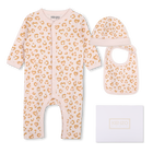 Conjunto de pijama, babador, gorro e peluche. KENZO KIDS 
                    MENINA