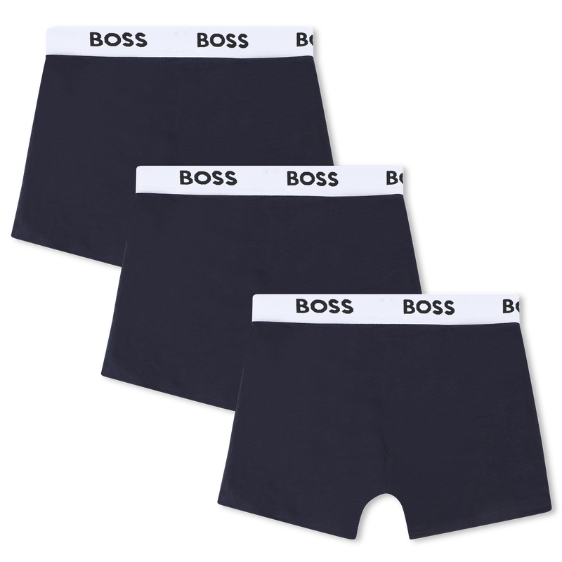 Pack de 3 cuecas boxer BOSS 
                    BOY