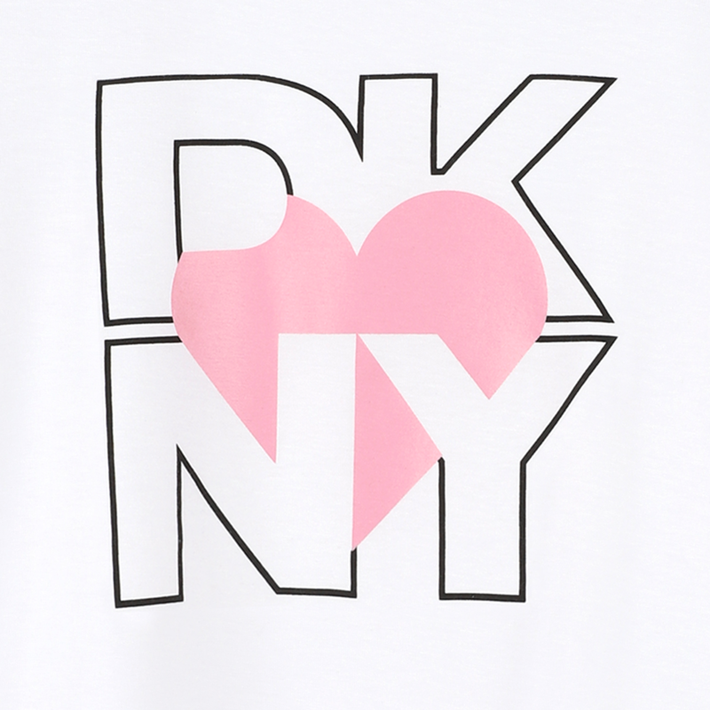 T-shirt de manga curta DKNY 
                        GIRL