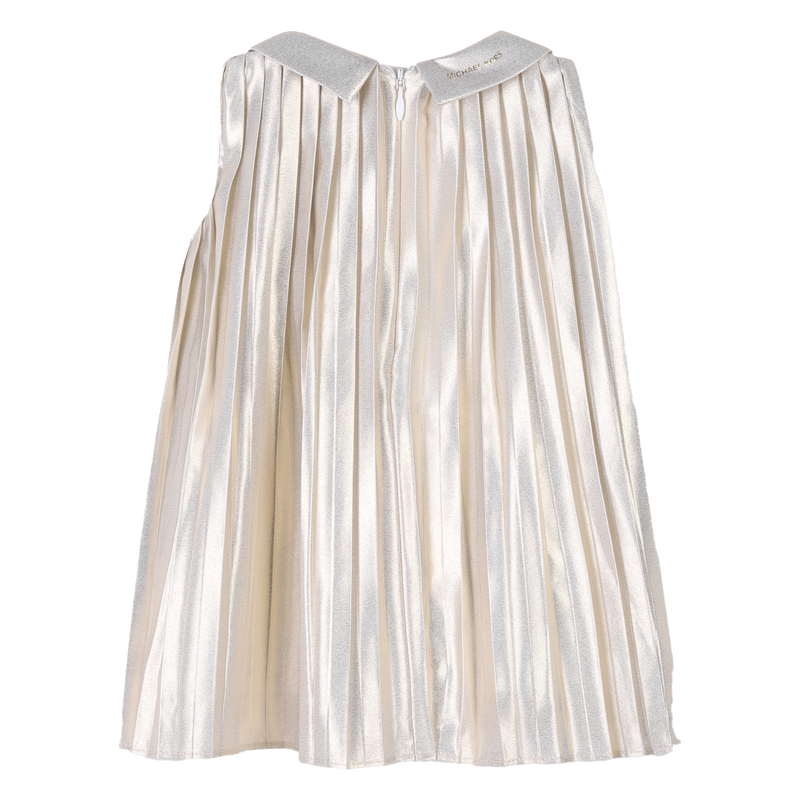 Vestido de cerim&oacute;nia plissado MICHAEL KORS 
                        GIRL