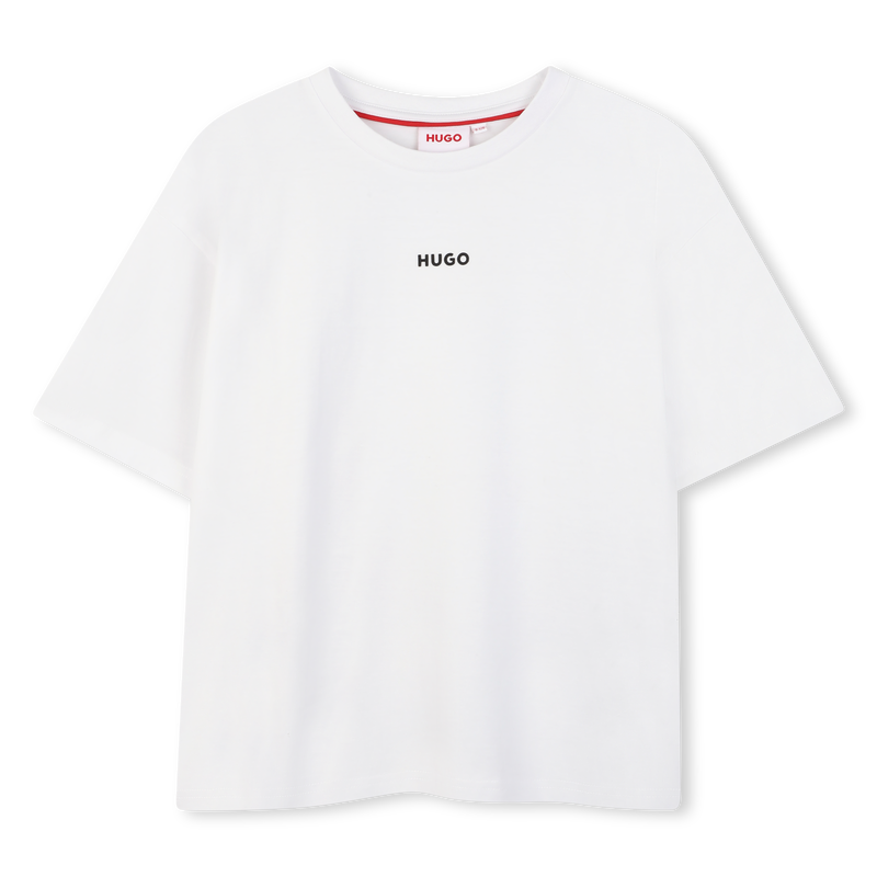 T-shirt de manga curta HUGO 
                    BOY