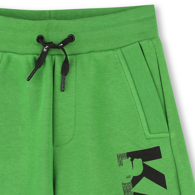 Bermuda de algod&atilde;o KARL LAGERFELD KIDS 
                        BOY