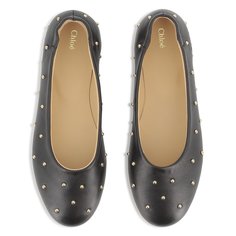 Bailarinas de pele de carneiro CHLOE 
                    GIRL