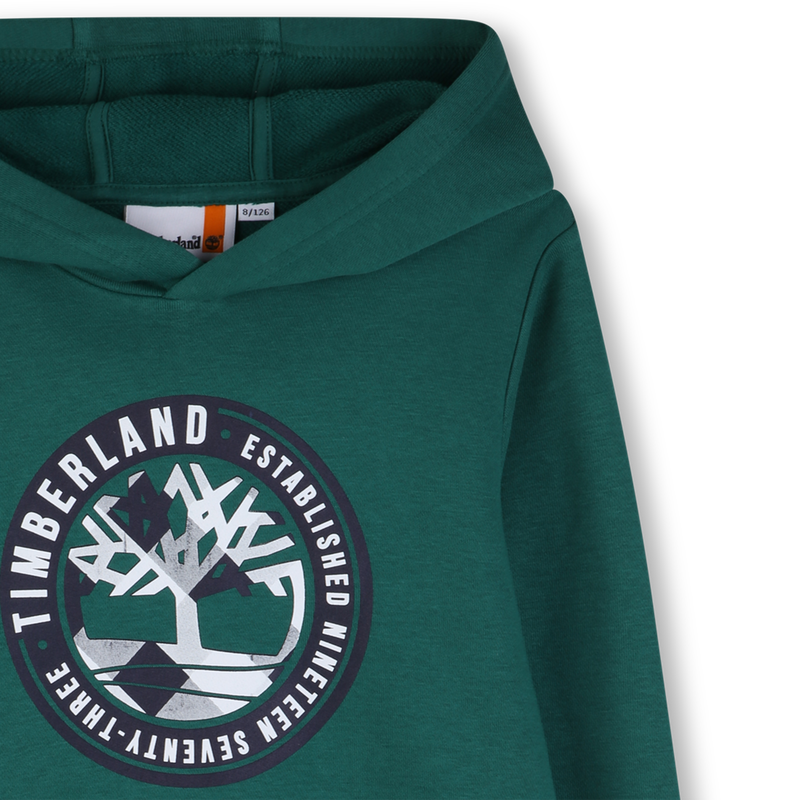 SWEAT COM CAPUCHA TIMBERLAND 
                    BOY