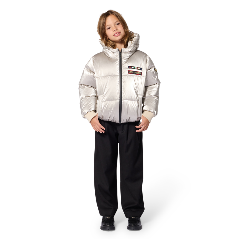 Casaco acolchoado com capuz ZADIG & VOLTAIRE 
                        GIRL