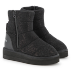Botim de tornozelo t&ecirc;xtil com lantejoulas KARL LAGERFELD KIDS 
                    GIRL