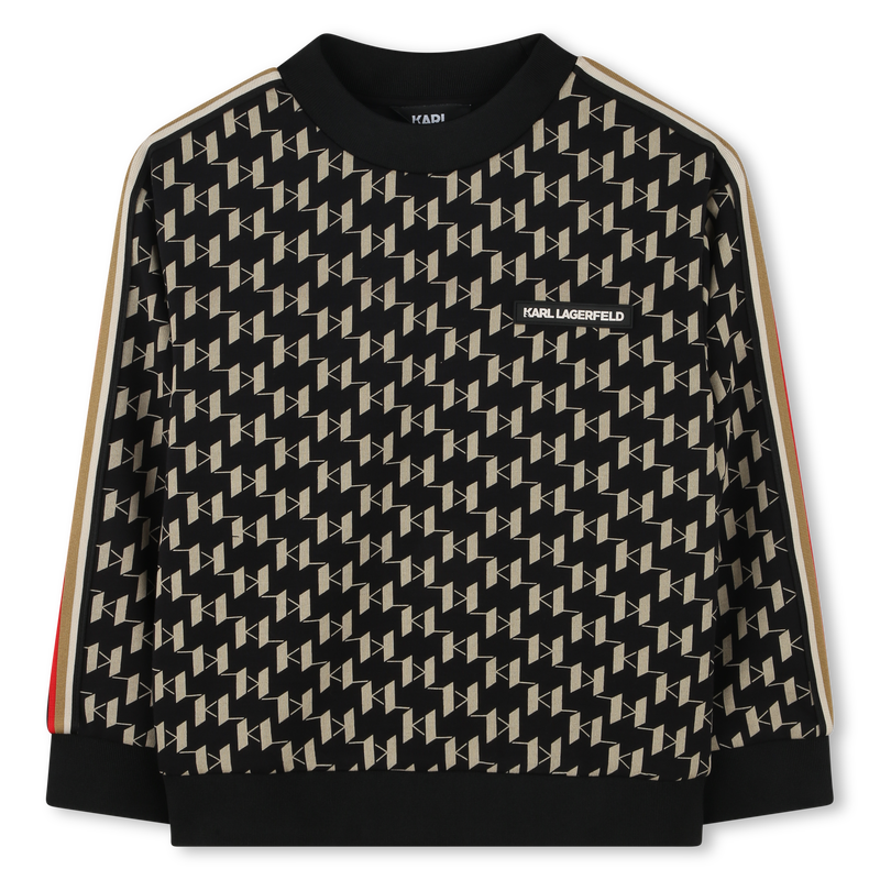 Printed Sweatshirt KARL LAGERFELD KIDS 
                    BOY