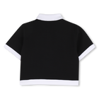 Cardig&atilde; de manga curta KARL LAGERFELD KIDS 
                    GIRL