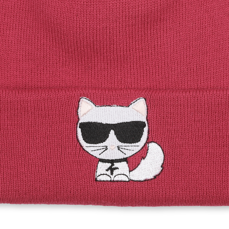 Gorro de malha KARL LAGERFELD KIDS 
                        GIRL
