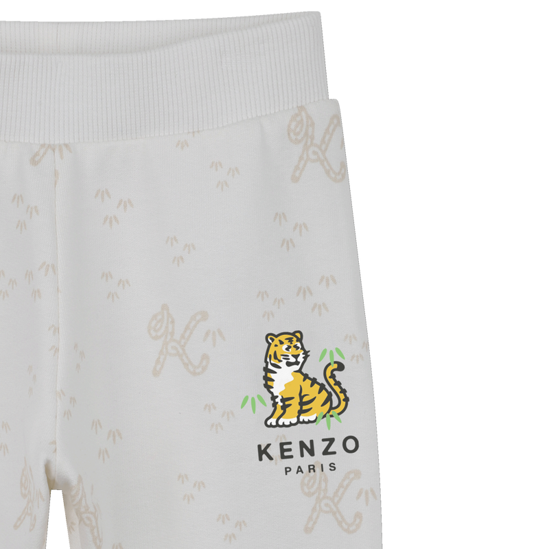 CONJUNTO T-SHIRT, CARDIGAN E CAL&Ccedil;AS KENZO KIDS 
                        UNISEX