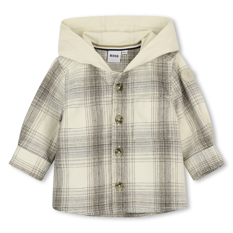 Camisa xadrez BOSS 
                        BOY