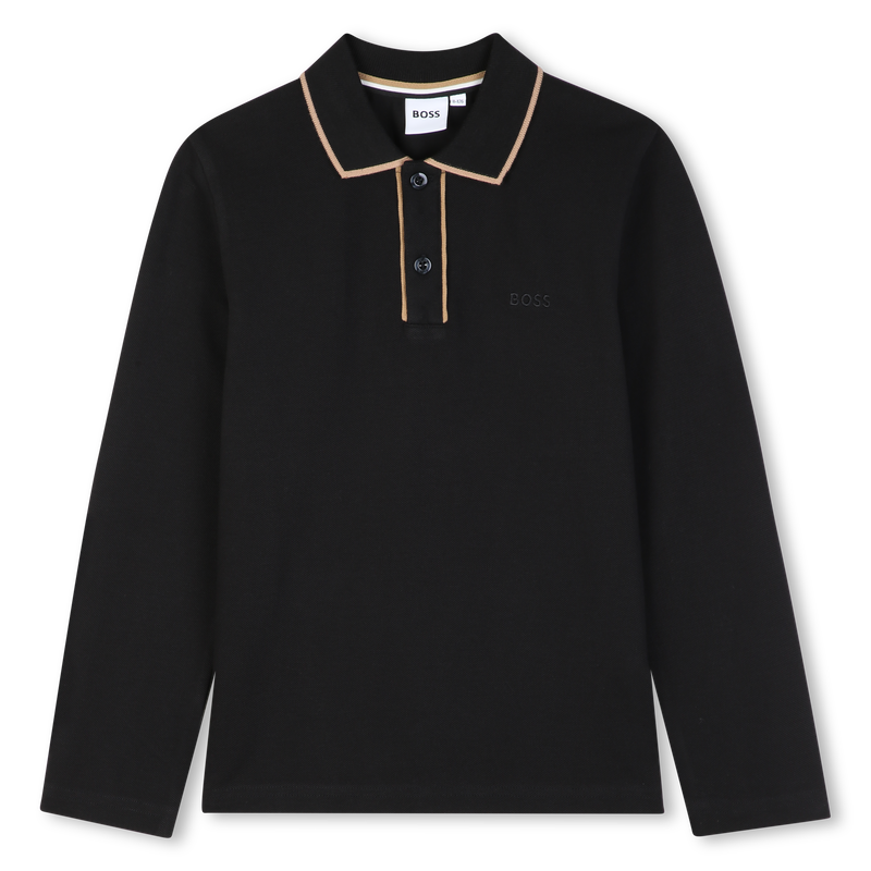 Polo de mangas longas BOSS 
                        BOY