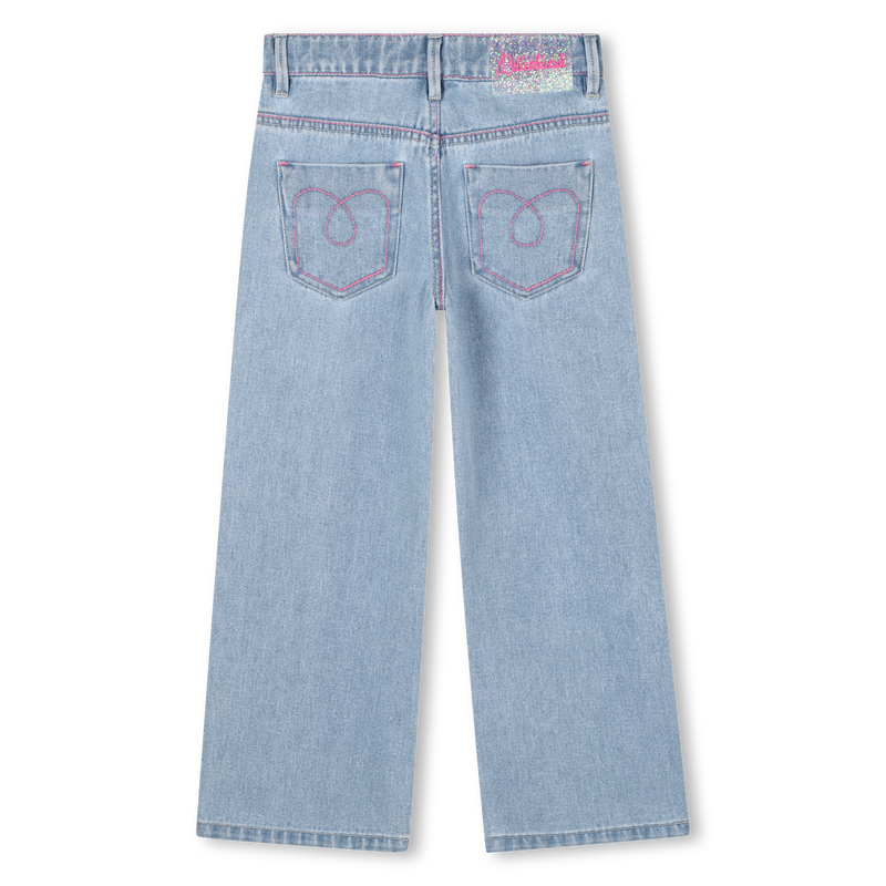Calças de ganga bordadas BILLIEBLUSH 
                    GIRL