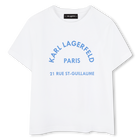 T-shirt de manga curta KARL LAGERFELD KIDS 
                    BOY