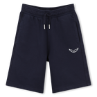 Cal&ccedil;&otilde;es bermudas de cintura el&aacute;stica ZADIG & VOLTAIRE 
                    BOY