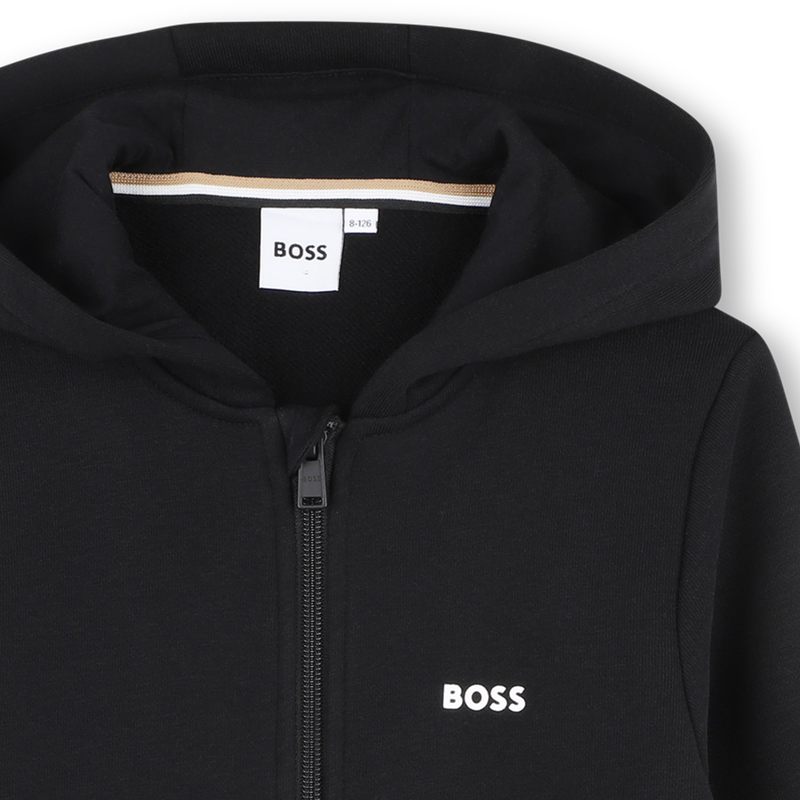 Cardigan com capuz BOSS 
                    BOY