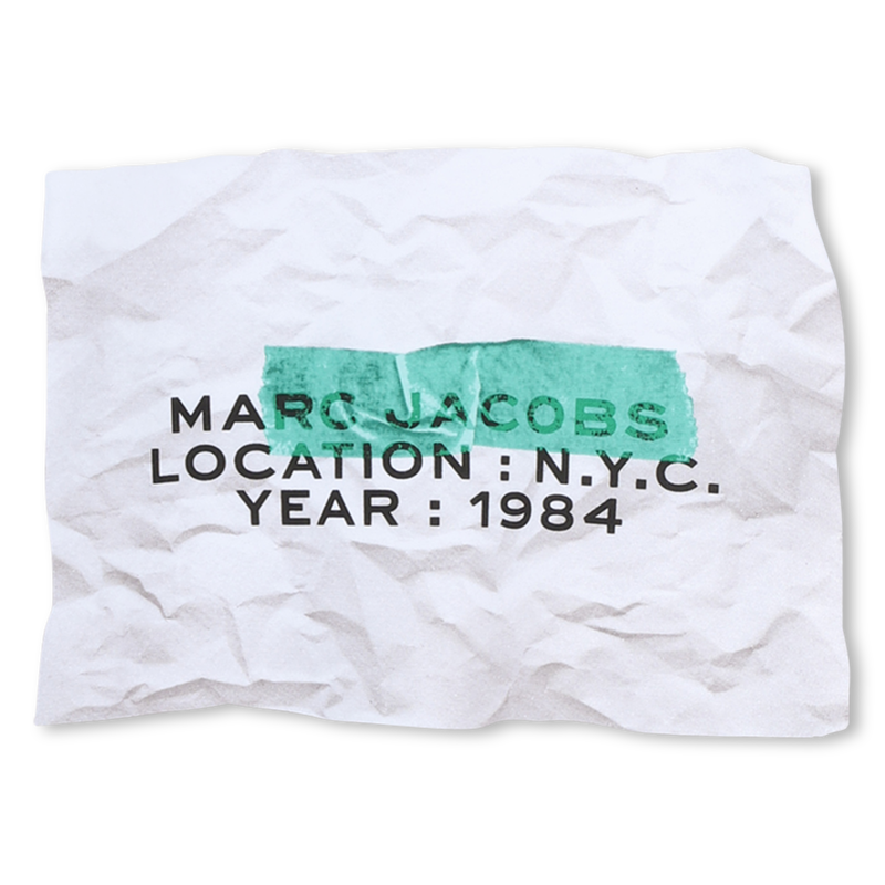 T-SHIRT DE MANGA CURTA MARC JACOBS 
                        BOY