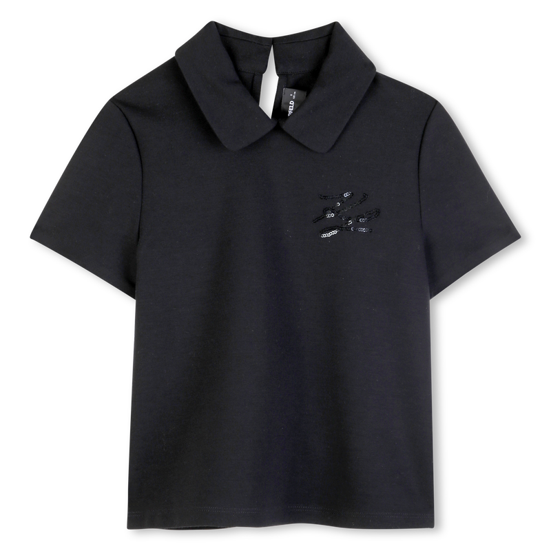 TOP MANGA CURTA KARL LAGERFELD KIDS 
                        GIRL