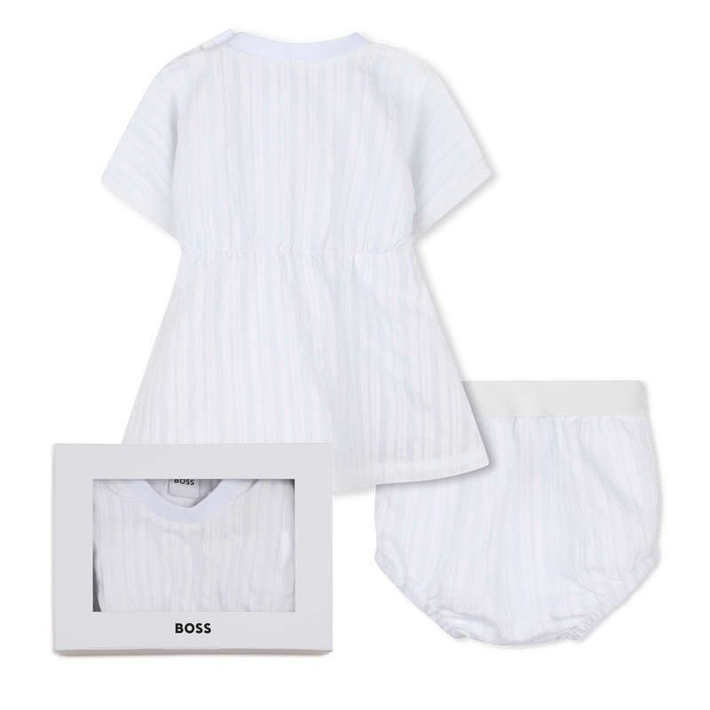 VESTIDO + CONJUNTO DE CALCINHA INCHADA BOSS 
                        GIRL