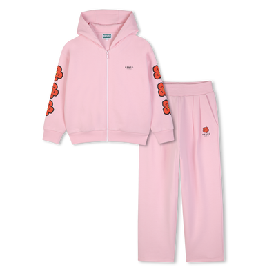 Conjunto de cardig&atilde; e cal&ccedil;as KENZO KIDS MENINA