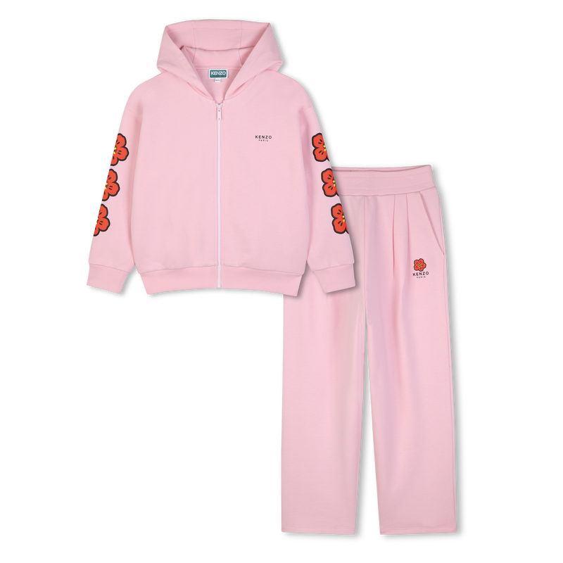 Conjunto de cardig&atilde; e cal&ccedil;as KENZO KIDS 
                        MENINA