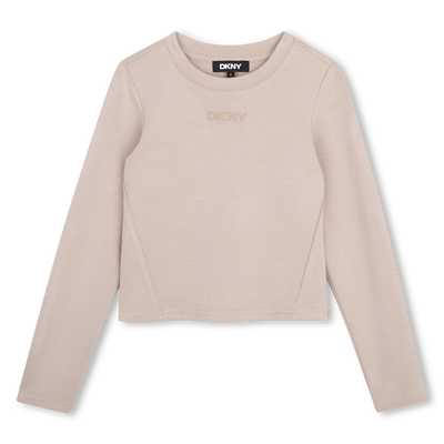 Camiseta de manga longa DKNY GIRL