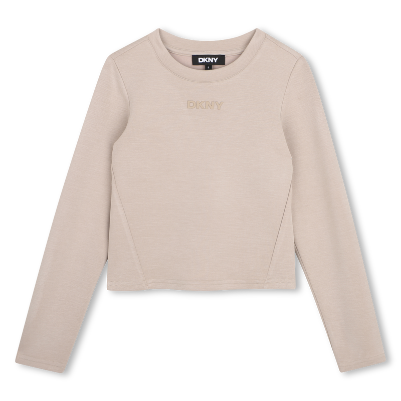 Camiseta de manga longa DKNY 
                        GIRL