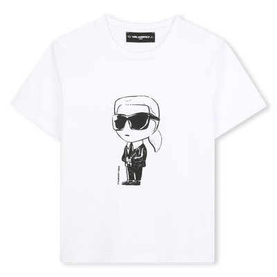 T-shirt de manga curta KARL LAGERFELD KIDS BOY